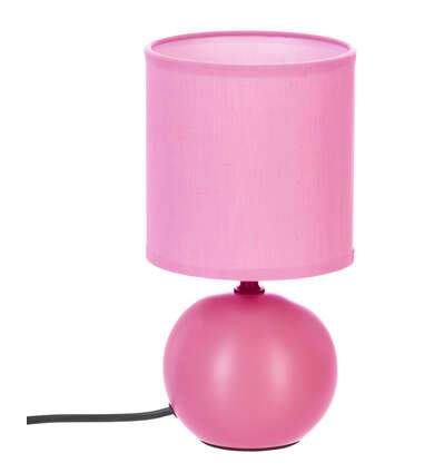 Pink Timeo Ball Lamp
